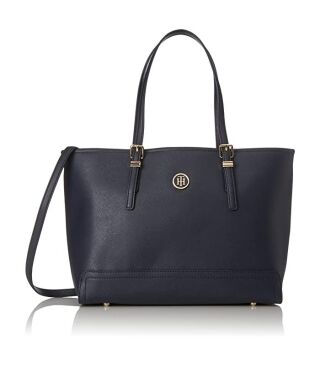 Tommy Hilfiger Sac fourre-tout Honey Med pour femme - Bleu – Image 1