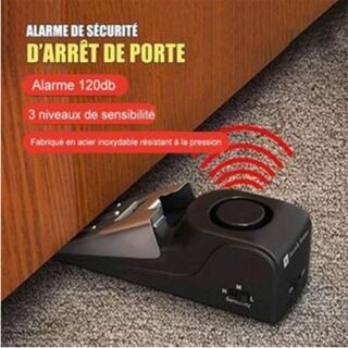 Système Alarme De Sécurité Sans Fil - Antivol Sonore - Capteur - Verrouillage Porte – Image 1