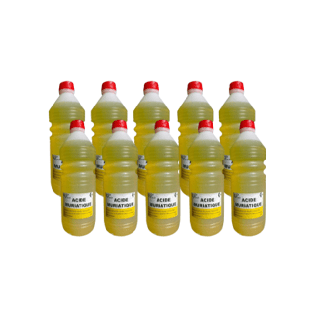Acide Muriatique  - 1L - 10 Pièces – Image 1