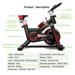 Vélo d'exercice Spinning Professionnel - Equipement de Gymnastique pour Maison – Image 1
