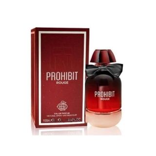 Prohibit Rouge Eau De Parfum Intense Femme 100ml – Image 1