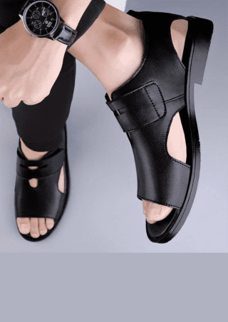 Sandales en Cuir confortable stylé - TH6 – Image 1