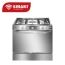 SMART TECHNOLOGY Gazinière 5 Feux Avec Four En Inox STC-8060C - 80 X 60 Cm - Gris