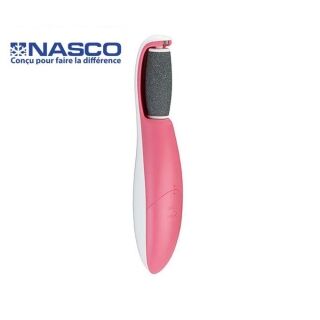 Nasco Soin Des Pieds - Foot Care Solution - 360° Roller Brush Design - Rose/Noir – Image 1