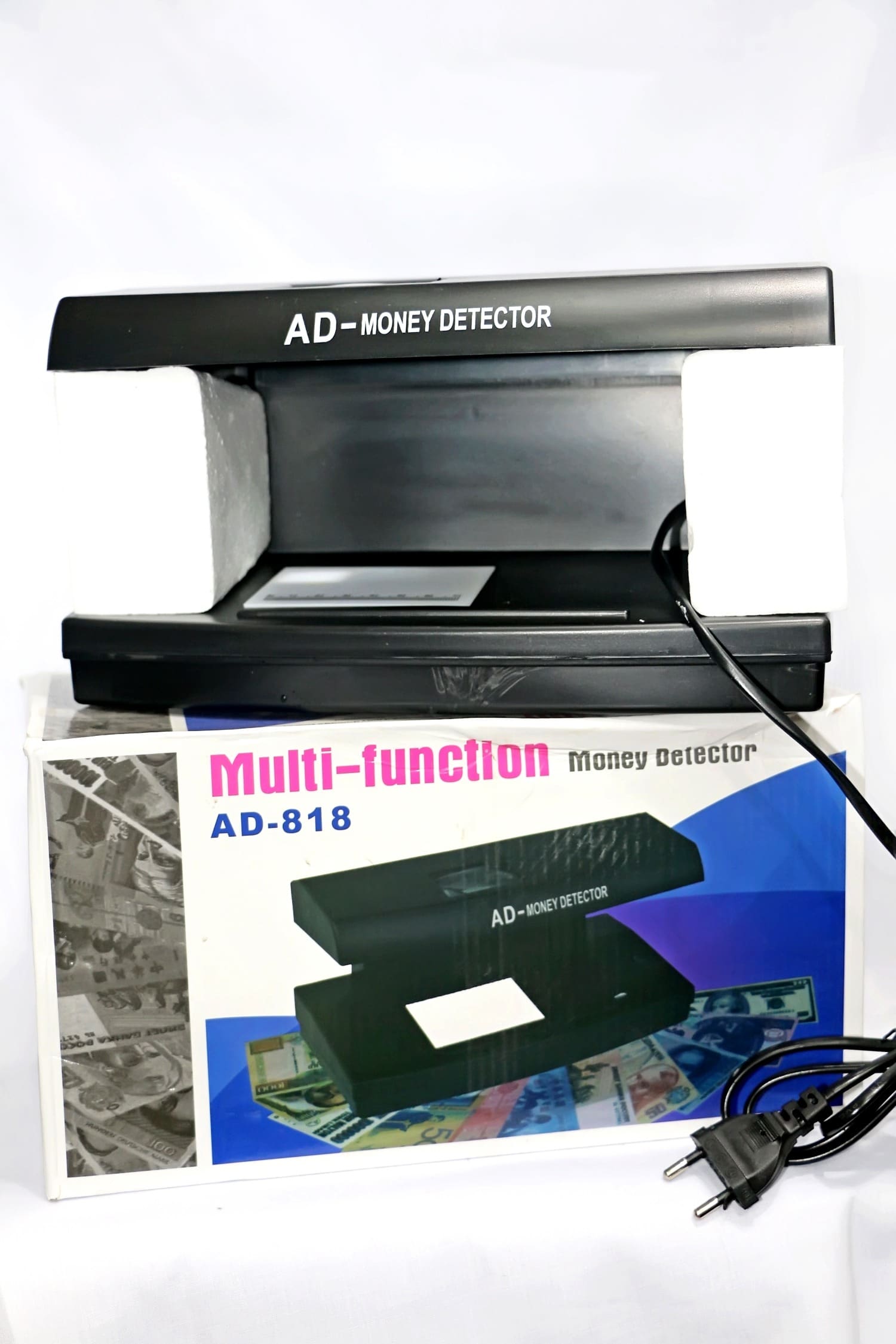 Détecteur De Faux Billets Multifonction AD-818 – Image 1