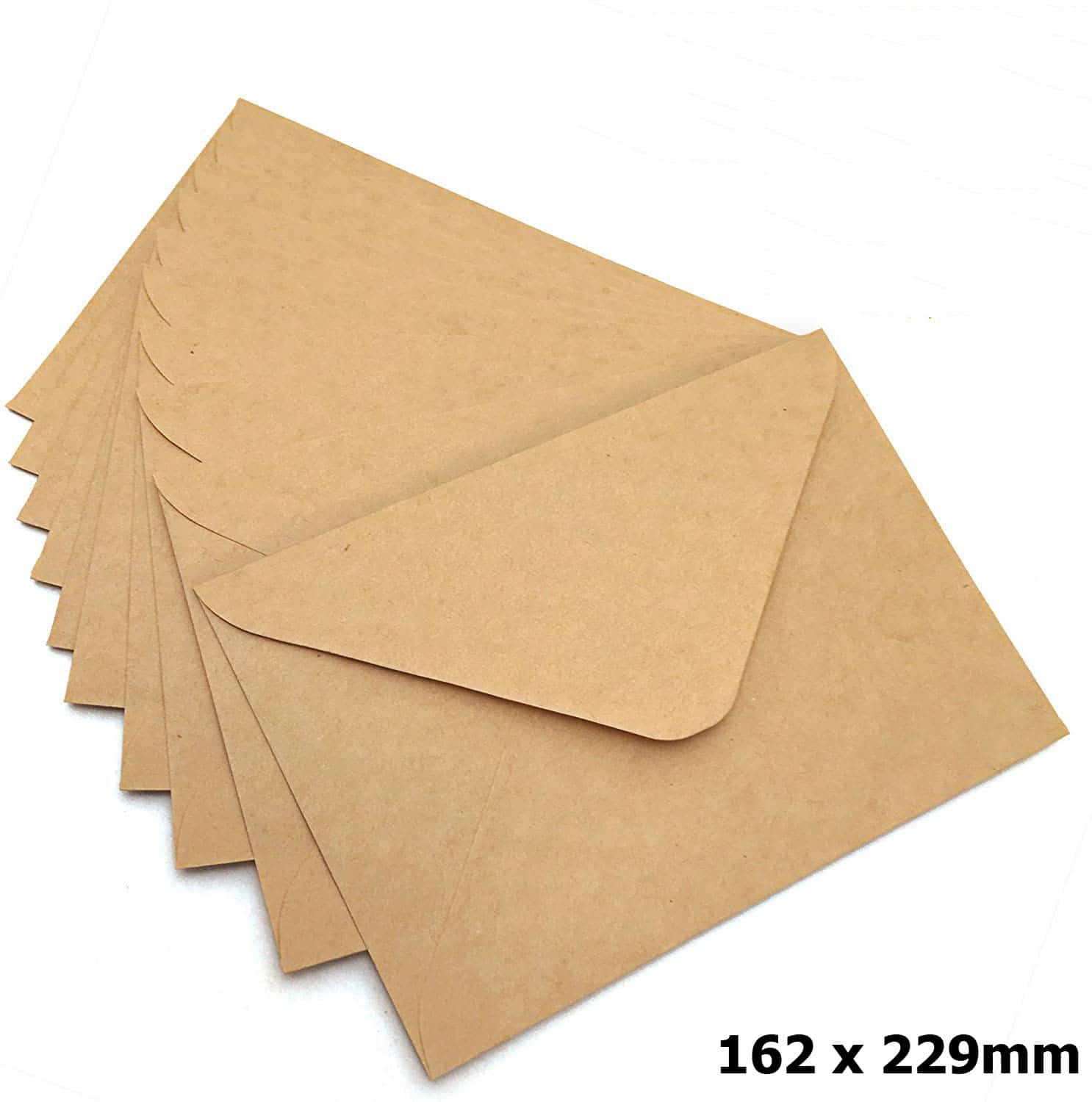 Enveloppe Kaki A5 - 162 x 229mm - Paquet de 500 – Image 1