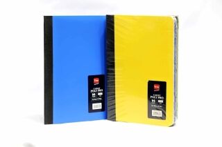 Carnet quadrillé polypro - TRIO - Paquet de 5 – Image 1