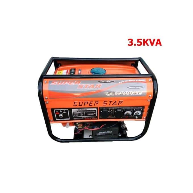 Groupe électrogène démarrage à clé - 3 KVA - Super Star Collection – Image 1
