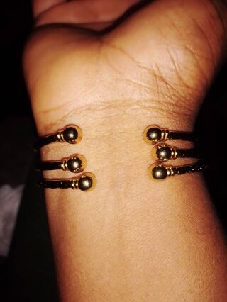 Lot de 3 bracelets en plaqué ( Ne noircit pas) – Image 1