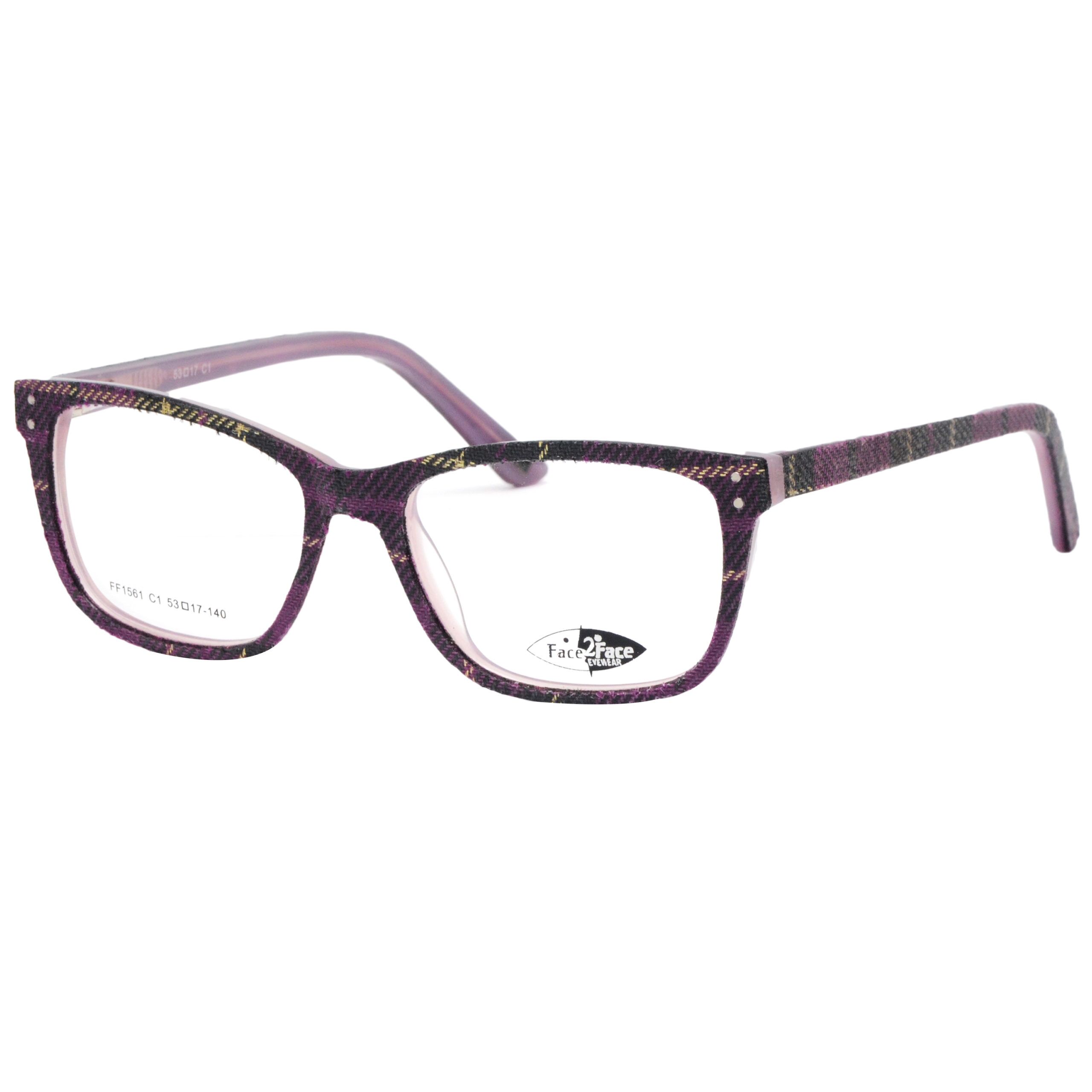 Lunettes de vue FF1561 C1 53-17-140 femme - Violet – Image 1