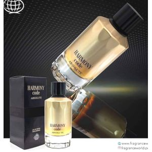 Harmony Code Absolute - Eau De Parfum 100ml Homme - Bleu/Or – Image 1