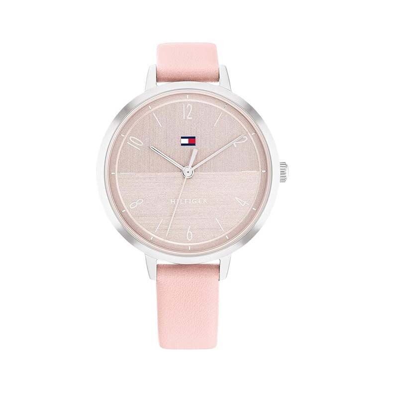 Tommy Hilfiger FLORENCE Montre-bracelet à quartz pour femme, analogique - Marron/Rose – Image 1