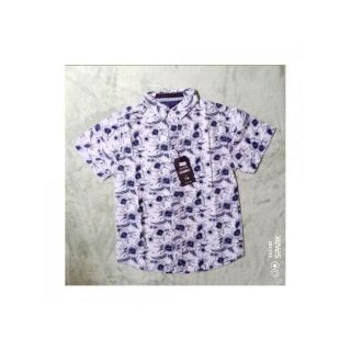 Chemise Blanche Fleuri Pour Garçon – Image 1