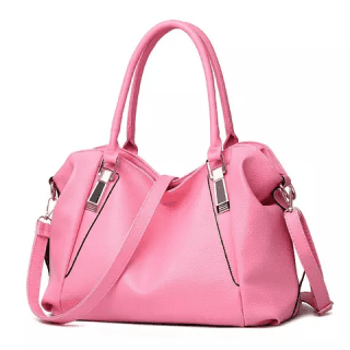 Sac à main Dame Rose à Bandoulière - Rose – Image 1