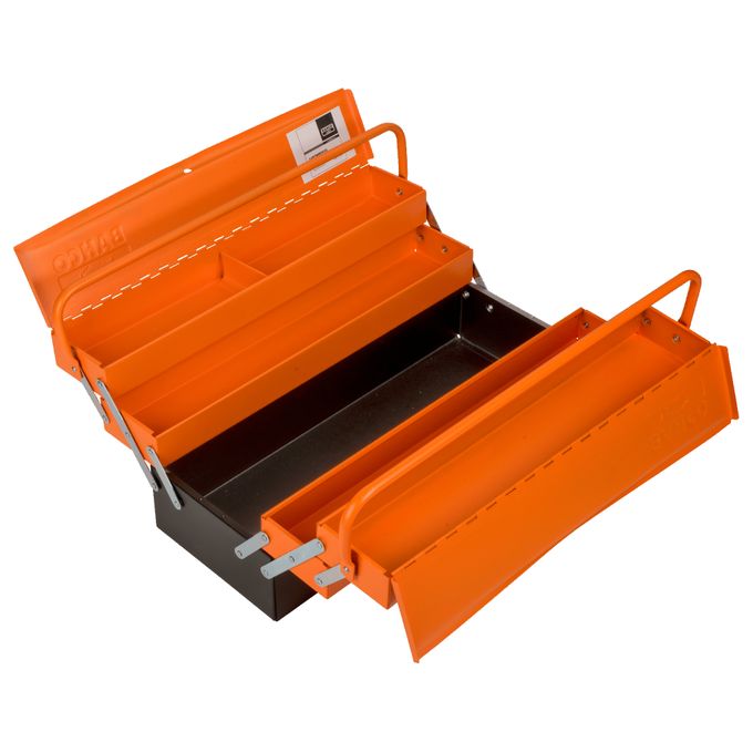 Boîte à outils pliable avec 5 espaces de rangement – Image 1