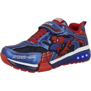 Baskets pour enfant Geox J Bayonyc Boy B - Bleu/Rouge – Image 1