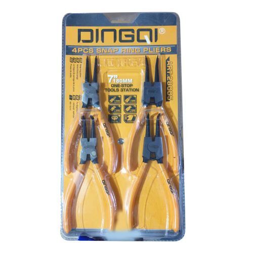 DINGQI Jeu De 4 Mini Pinces À Long Bec Effilé – Image 1
