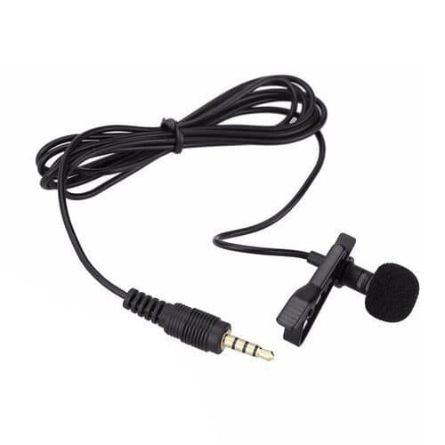 Microphone Cravate Professionnel A Revers Pour Diffusion En Direct – Image 1