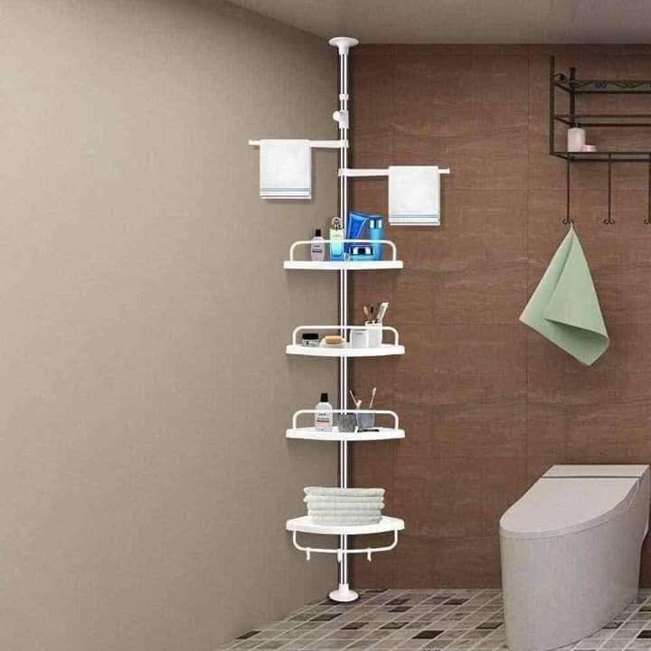 Étagère D'angle Pour Salle De Bain – Image 1