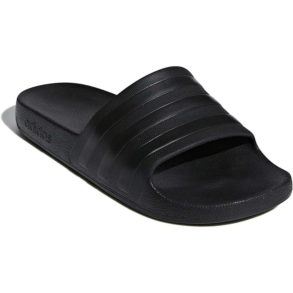 Sandales Adidas  Adilette Comfort Aqua Slide On Pool Flip Flop UNA Mixte Adulte - Noir – Image 1