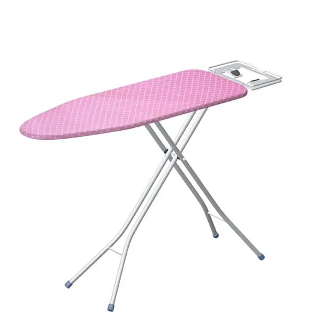 Planche à repasser robuste et portable - Rose – Image 1