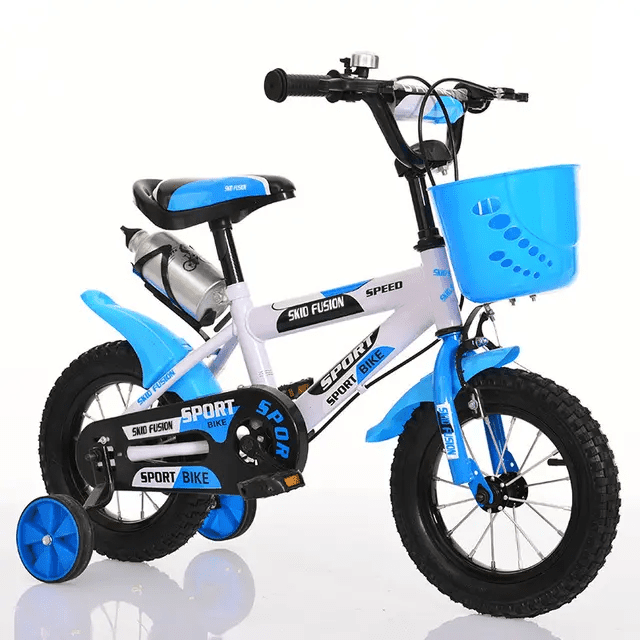 Vélo -16 Enfant Très Solide De 5ans à 8ans - Multicolore – Image 1