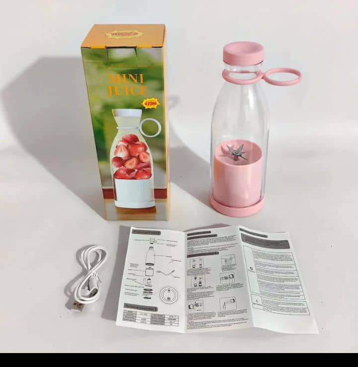 Mélangeur De Jus Frais Electrique Sans Fil – Image 1