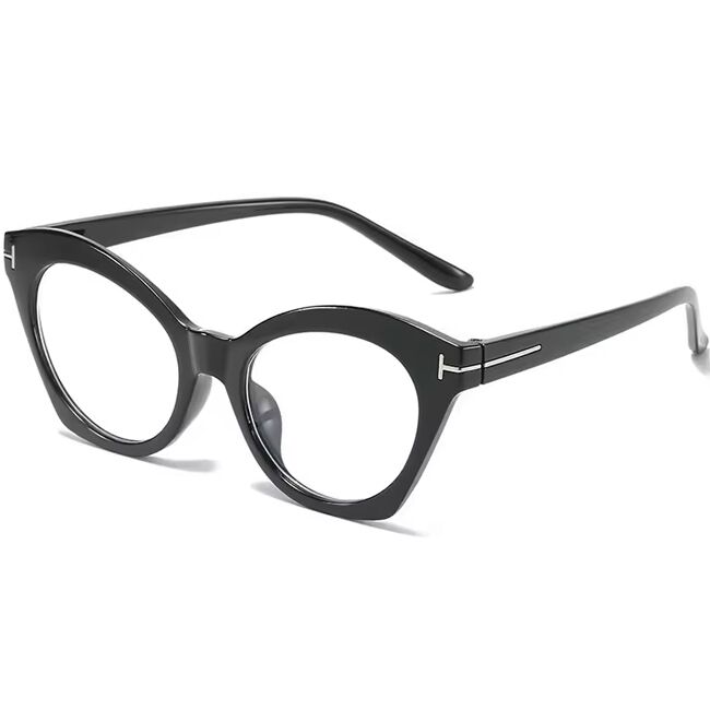 Lunettes de vue femme T-444 C1 - Noir – Image 1