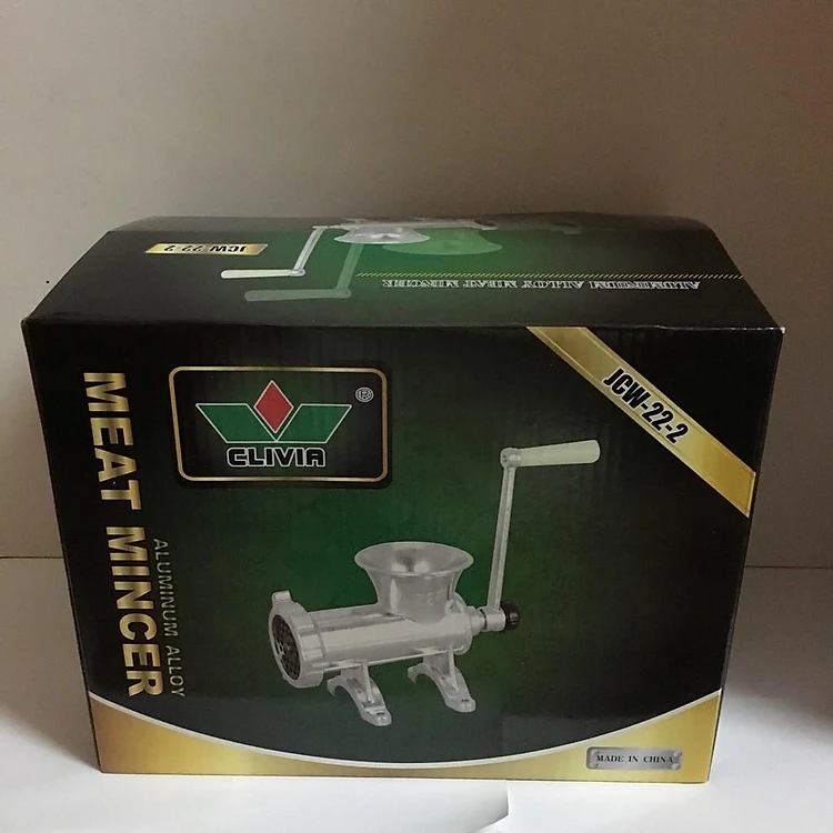 Hachoir à viande en aluminium N°22 – Image 1