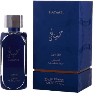 Hayaati AL Maleky lattafa Bleu Eau De Parfum 100ml Teneur 48h – Image 1