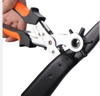 Perceuse à Rivets pour Ceinture en Cuir - Outil de Perforation Pratique – Image 1