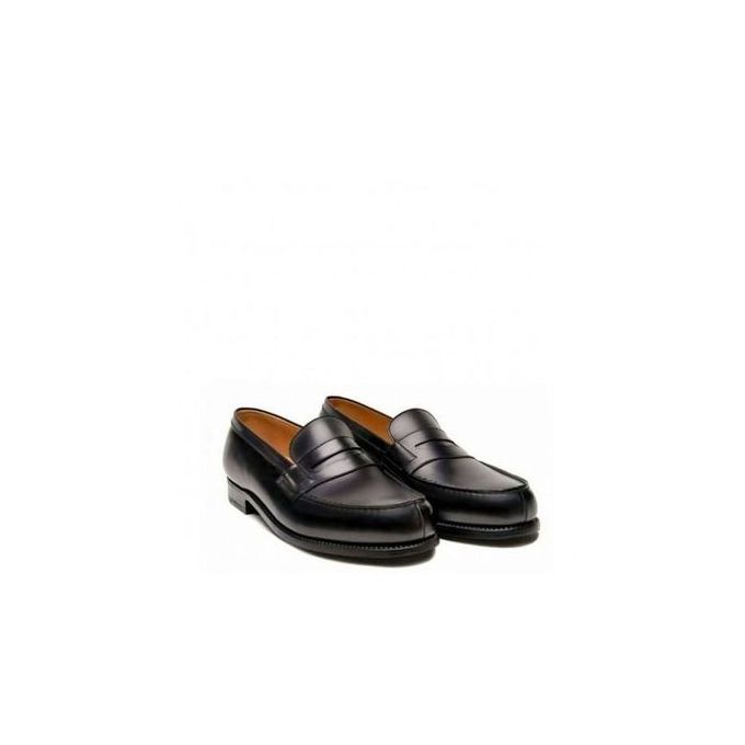 Mocassin En Cuir Homme Noir – Image 1