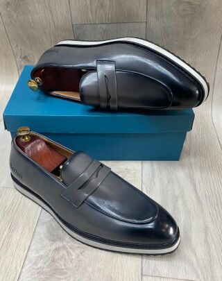 Chaussures Baladeuse En Cuir Pour Homme – Image 1