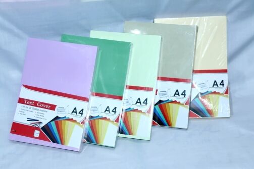 Couverture en carton à dos toilé pour reliure - Format A4 - Paquet de 100 – Image 1