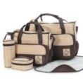 Kit Ensemble Baignoire + Sac à langer + Kangourou - Marron/Bleu – Image 3