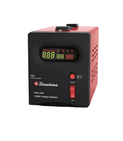 Stabilisateur DVS-1000 USB - Binatone - Noir/Rouge – Image 1