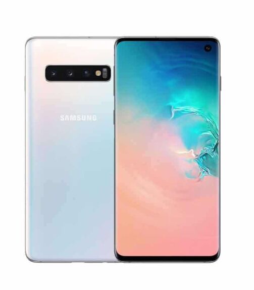 Samsung Galaxy S10+ - 128 Go - 6.4'' - Blanc – Image 1