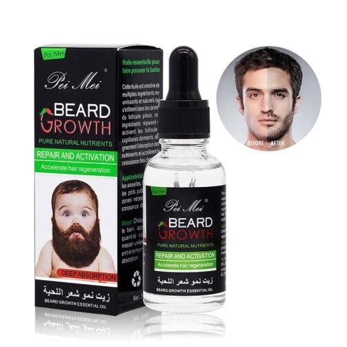 Huile essentiel à barbe - 30 Ml - Beard Growth Oil – Image 1