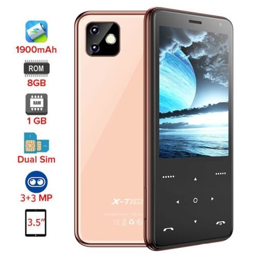 X-TIGI V7 Max - 3.5'' - Dual SIM - ROM 8GB - RAM 1GB - Rose OR – Image 1