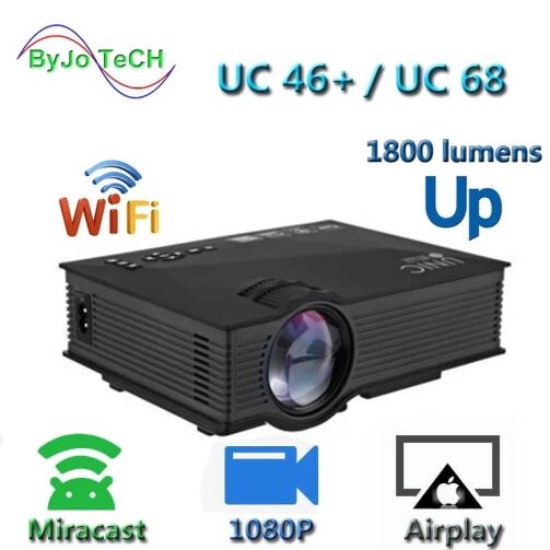 Projecteur Home Cinéma HD LED -Wifi - Haute résolution – Image 1