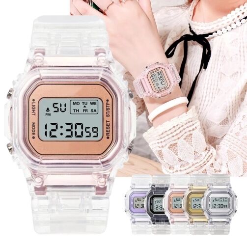 Montre Numérique LED Montres Poignet Étudiant Unisex – Image 1