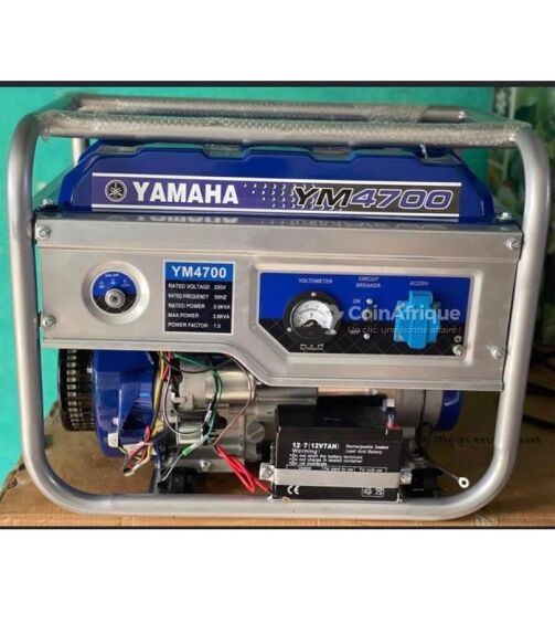 Groupe électrogène Yamaha YM 4700 3KvA – Image 1