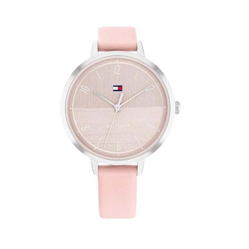 Tommy Hilfiger FLORENCE Montre-bracelet à quartz pour femme, analogique - Marron/Rose – Image 1
