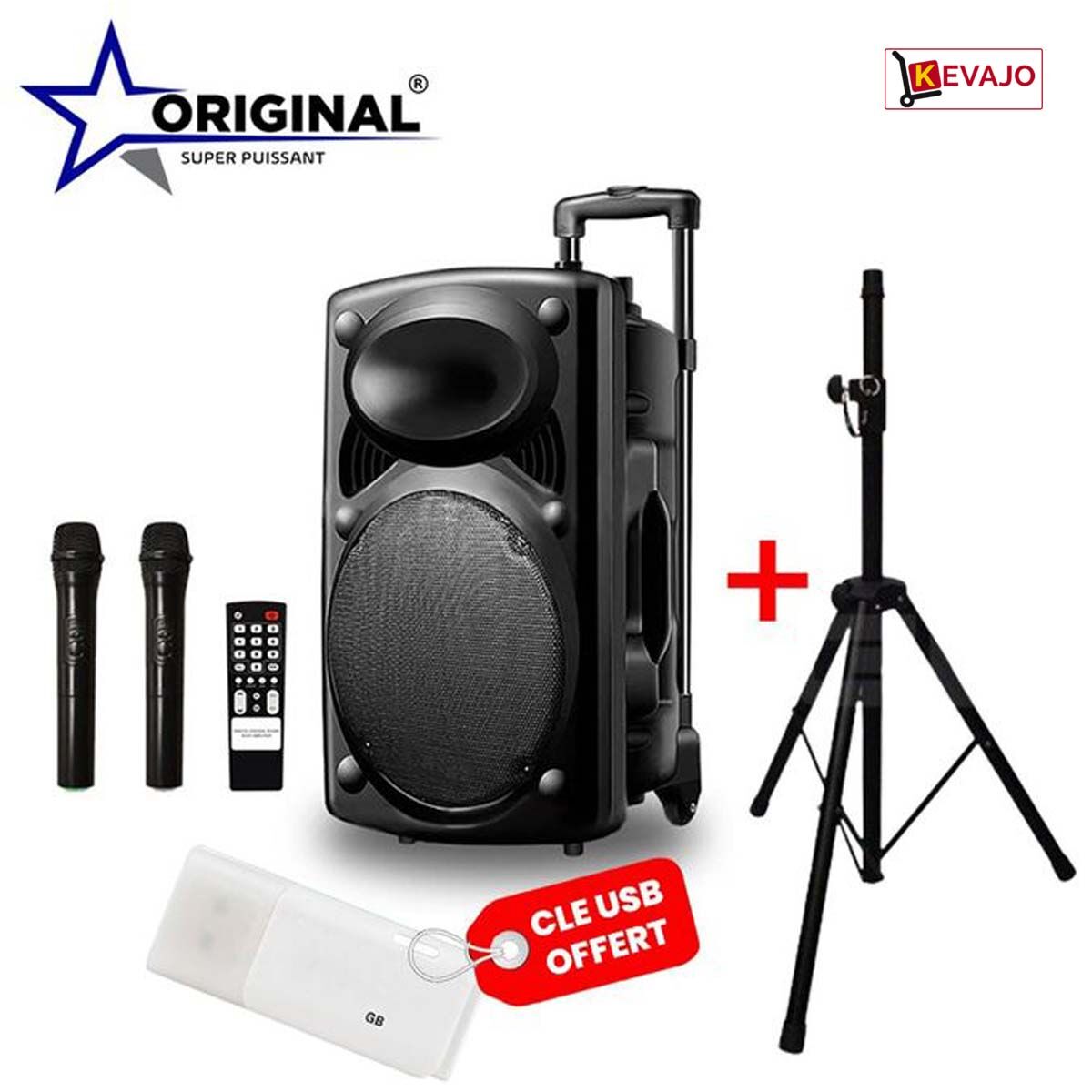 Original Super Power Haut-parleur Système Audio Avec Multimédia - OP D14 – Image 1