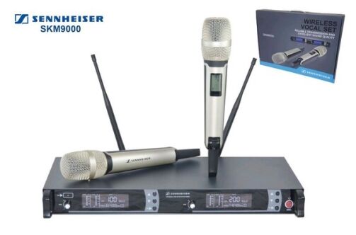 Microphone baladeur professionnel sans fil numérique Skm 9000 – Image 1