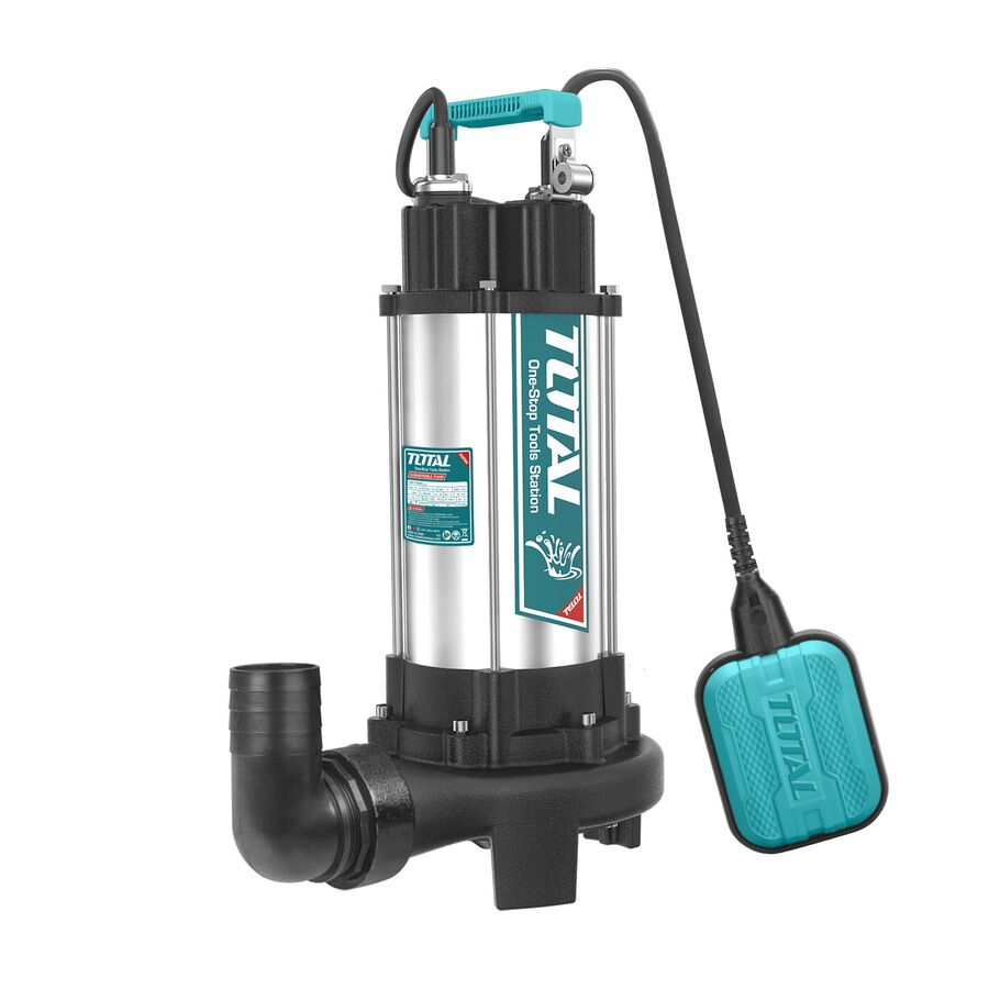 Pompe Submersible Pour Eaux Usées Métallique 2″ 2.0HP/1500W - TOTAL – Image 1