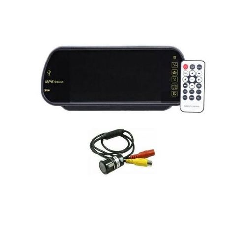 Moniteur Bluetooth Écran Tactile MP5 HD Caméra Inversée Vue Arrière Stationnement 7 Pouces LCD - Noir – Image 1