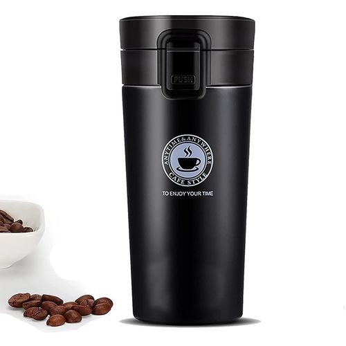 Tasse à Café Thermos 500 ML Avec Couvercle En Acier Inoxydable – Image 1