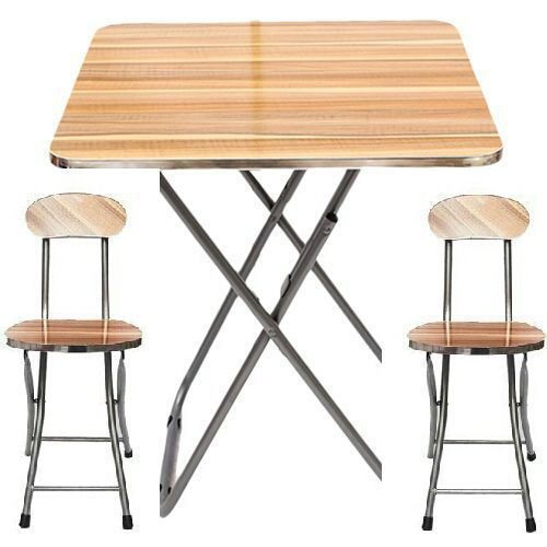 Table Pliante + 2 Chaises – Image 1