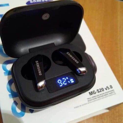 Écouteur Bluetooth Samsung MG-S20 LED Buds - Noir – Image 1